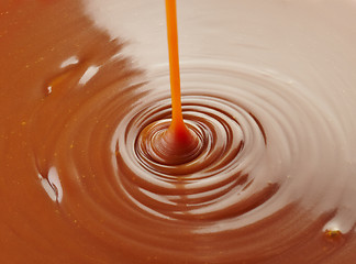 Image showing sweet caramel sauce