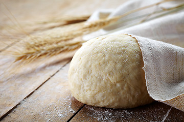 Image showing fresh dough