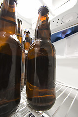 Image showing Inside a fridge