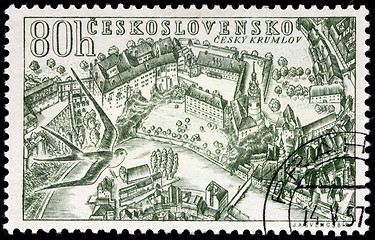 Image showing Cesky Krumlov Stamp