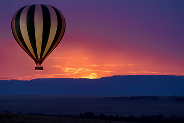 Image showing Balloon safari