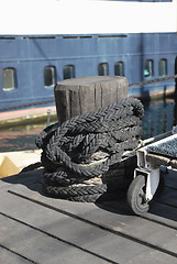 Image showing Black Rope