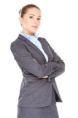 Image showing Friendly confident business executive