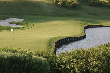 Image showing hole 1 on albatros course, golf national, paris