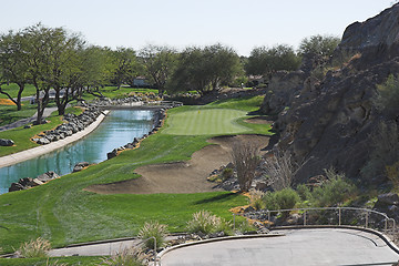 Image showing pga west golf course, palm springs, california
