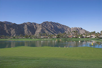 Image showing pga west golf course, palm springs, california