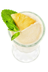 Image showing pineapple milk cocktail