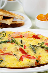 Image showing Delicious Omelet