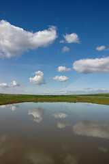 Image showing Cloud Reflection