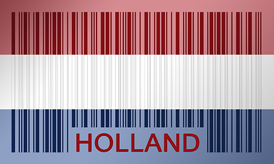 Image showing Barcode flag