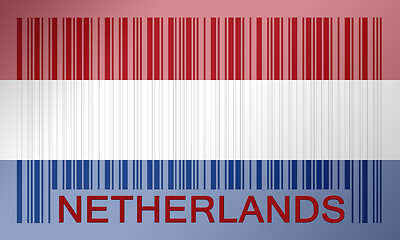 Image showing Barcode flag