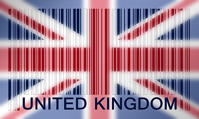 Image showing Barcode flag