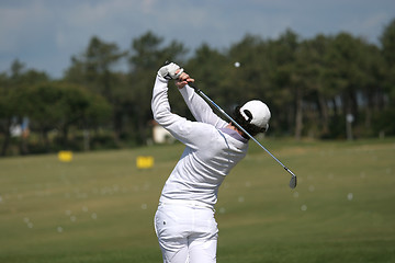 Image showing man golf swing