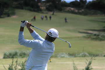 Image showing man golf swing