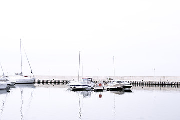 Image showing Sailing boats