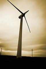 Image showing Wind turbines 