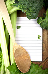 Image showing fresh vegetables