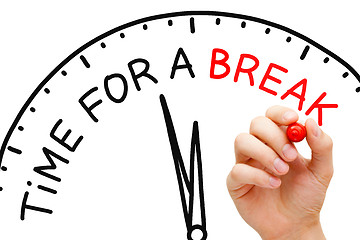 Image showing Time for a Break