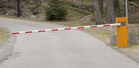 Image showing Road Barrier
