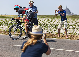 Image showing Tour de France Action