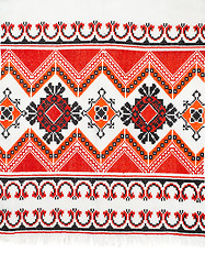 Image showing embroidered good by cross-stitch pattern