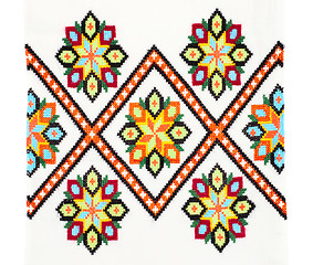 Image showing embroidered good by cross-stitch pattern