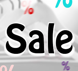 Image showing Sale label