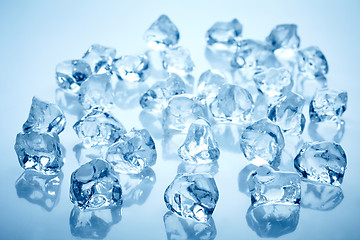 Image showing ice cubes