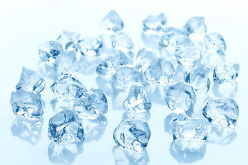 Image showing ice cubes