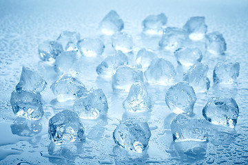 Image showing ice cubes