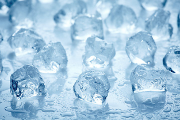 Image showing ice cubes