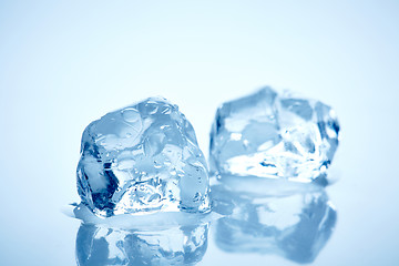 Image showing ice cubes