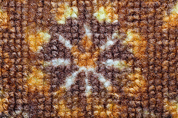 Image showing weaving, background texture of the fabric,