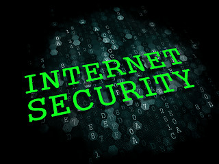 Image showing Internet Security. Information Technology Concept.