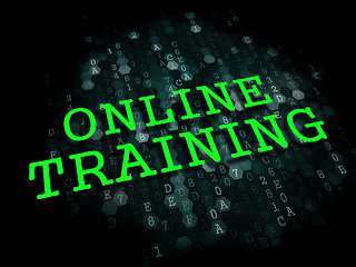 Image showing Online Training. Business Educational Concept.