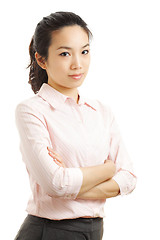 Image showing Asian business woman