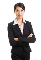 Image showing Asian business woman