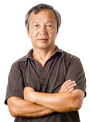 Image showing Asian mature man 