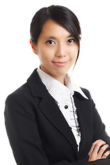 Image showing Asian business woman