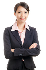 Image showing Asian business woman