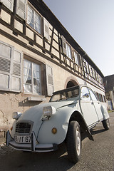 Image showing Old french car