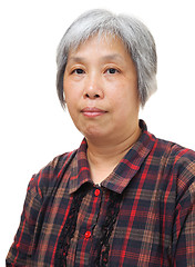 Image showing Asian mature woman 