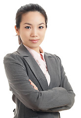 Image showing Asian business woman