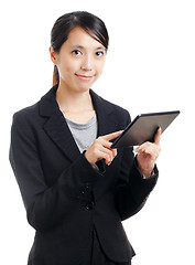 Image showing Asian business woman