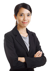 Image showing Portrait of asian businesswoman