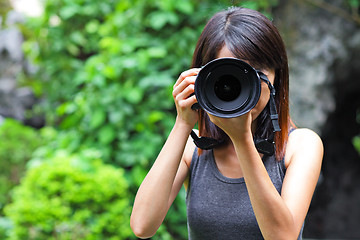 Image showing Professional photographer