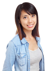 Image showing Asian woman with smile