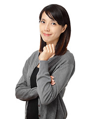 Image showing Asian woman portrait