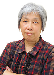 Image showing Asian mature woman 