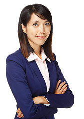 Image showing Asian business woman